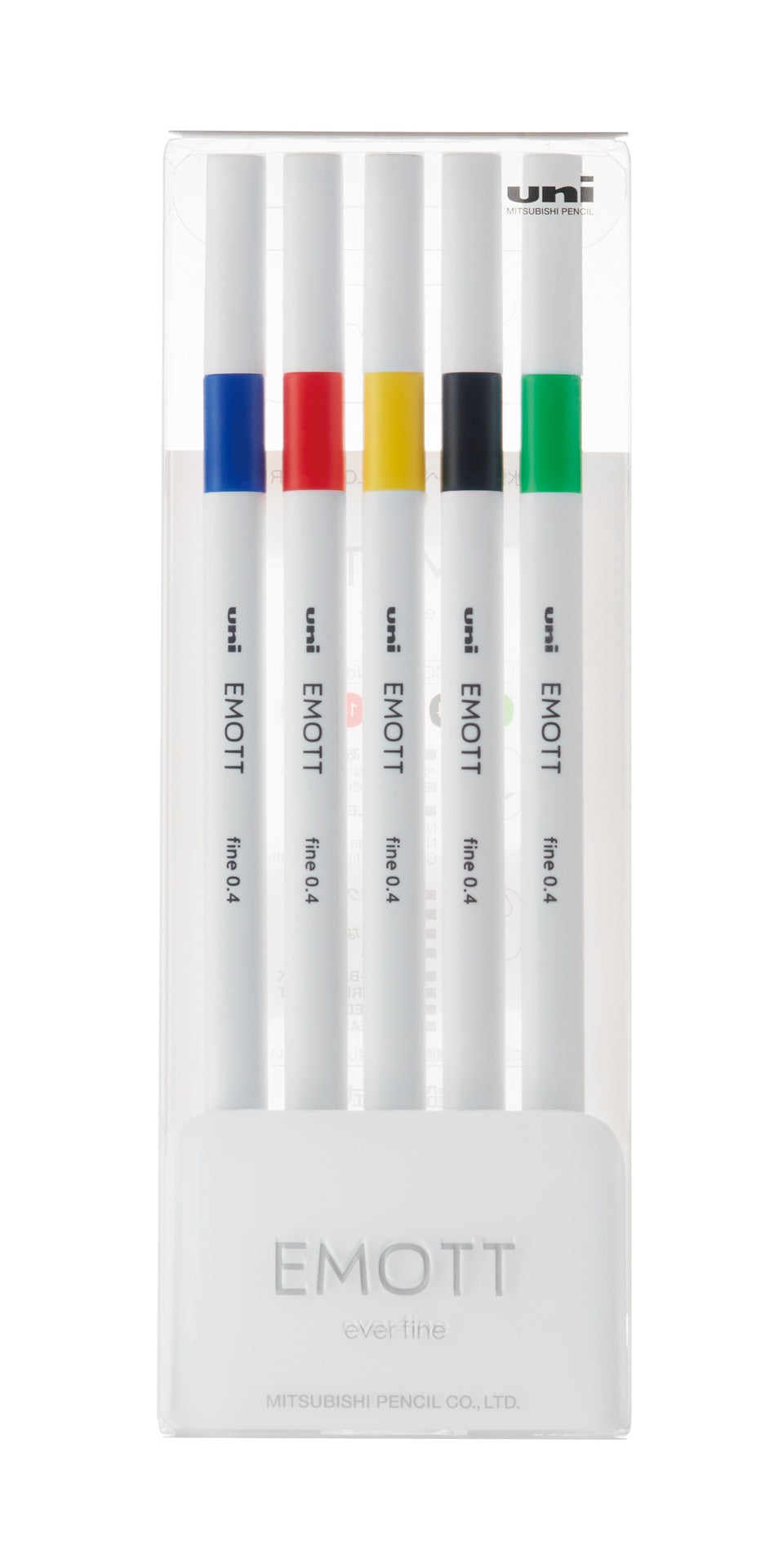 Fineliner pcs Uni Emott Basic Colors – Putinki