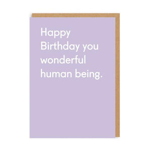 2-part card Ohh Deer - Wonderful human being