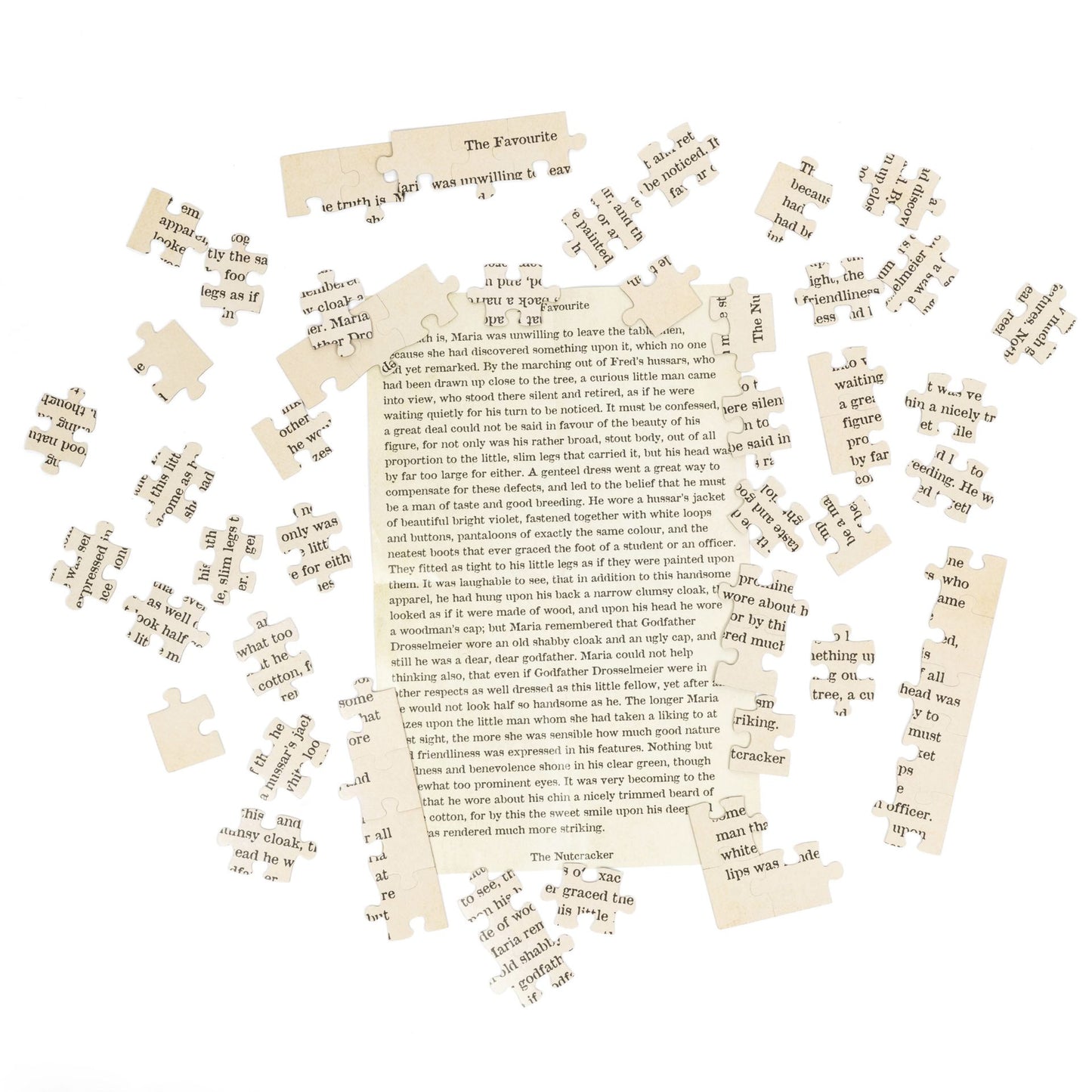 Puzzle 96 pieces Professor Puzzle - The Nut Cracker