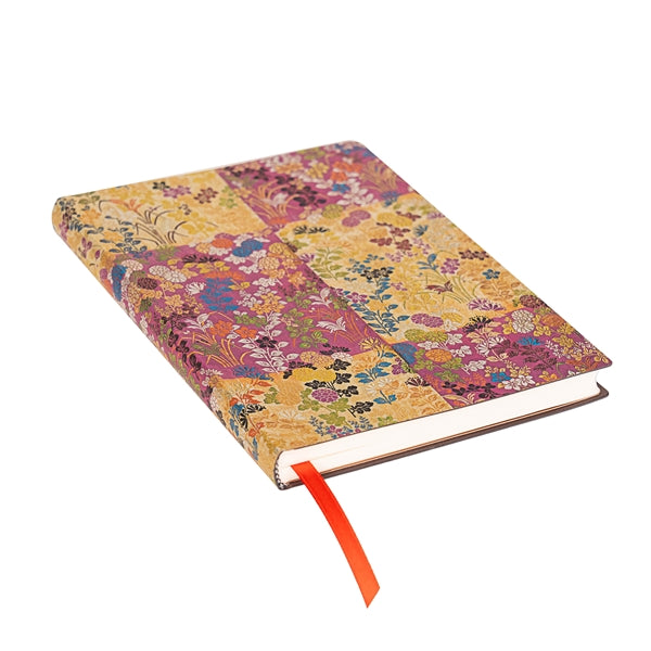 Notebook Paperblanks - Kara-ori Pink, Midi flexis unlined