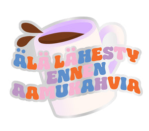 Vinyylitarra Putinki Sandberg - Älä lähesty ennen aamukahvia