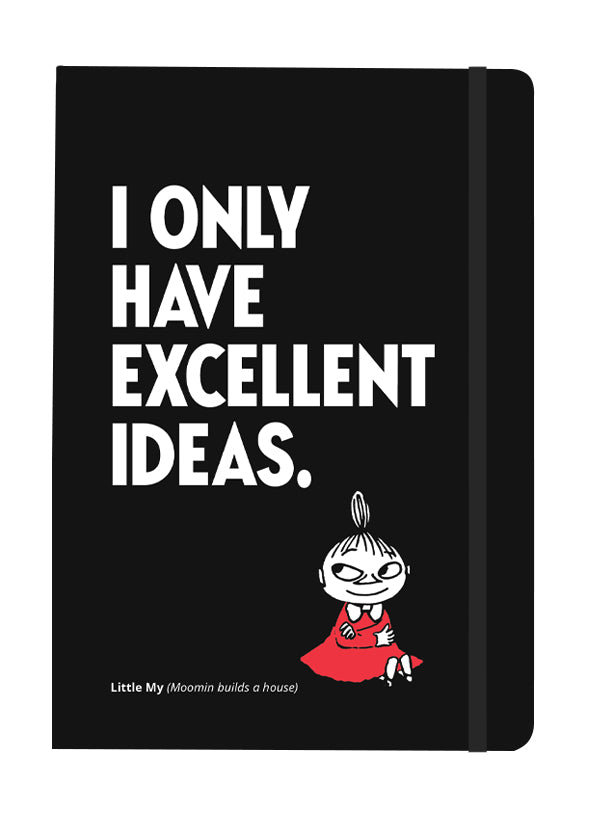 Moomin notebook - I only have excellent ideas