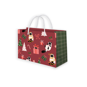 Gift bag Kaisu Sandberg - Christmas cat M