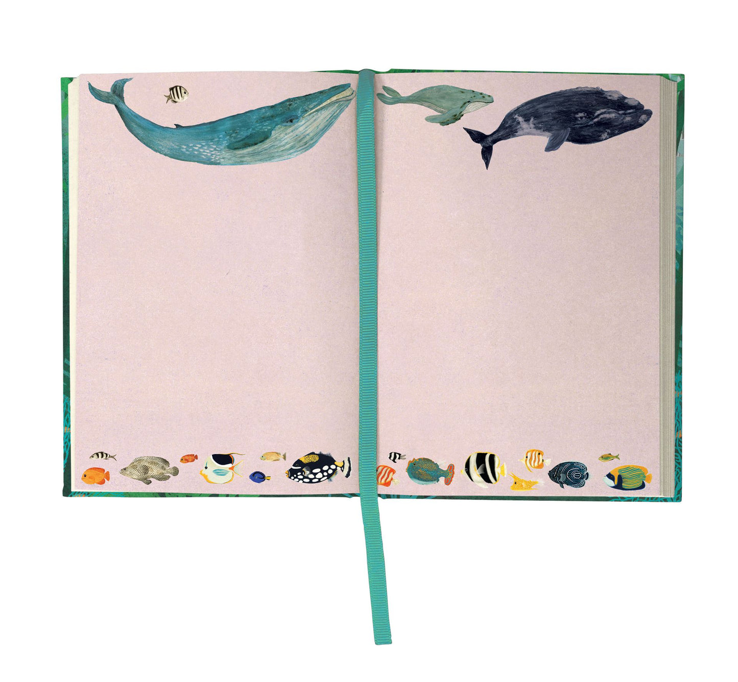Muistikirja Roger la Borde - Whale Song Luxe Illustrated Journal