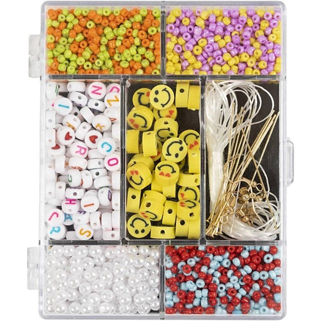 Beads in a box - Rainbow