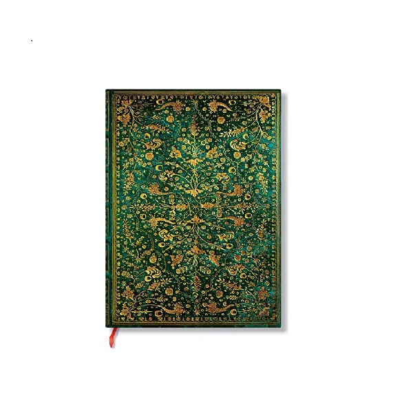 Muistikirja Paperblanks - Emerald Flower, Mini lined