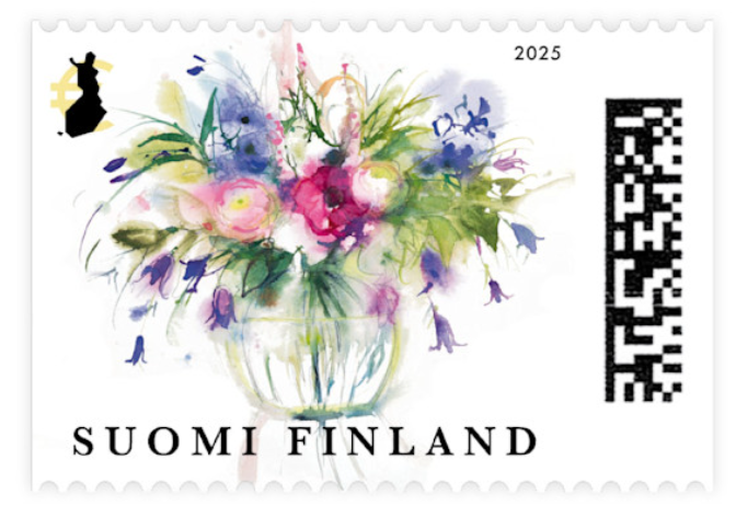 Kotimaan ikimerkki 5 kpl - Niityn Kukkaset