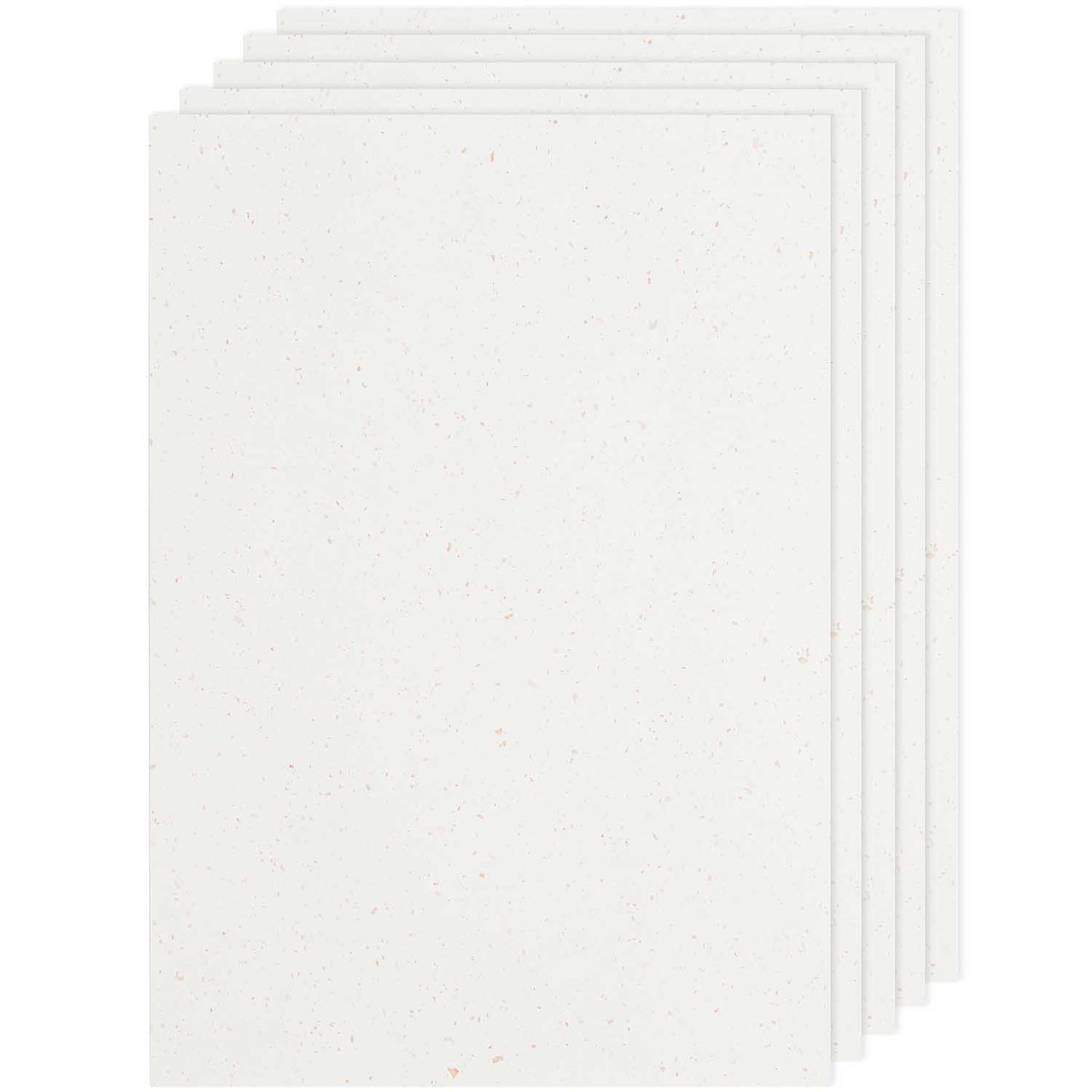 Kartonki A4 Rico Design - Off-white Rose Gold, 5 kpl