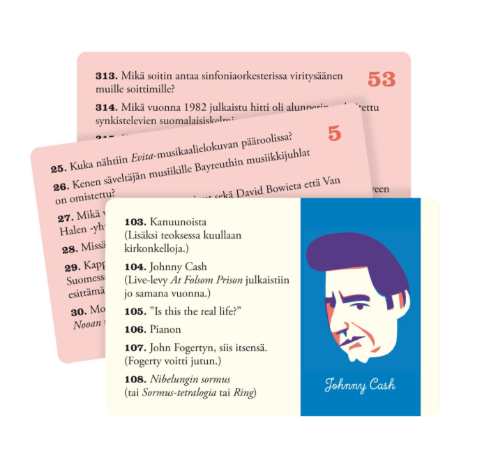 Kysymyskortit Kehvola - Musiikki