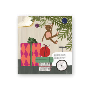 Package card Johanna Ilander - Gift packages under the tree