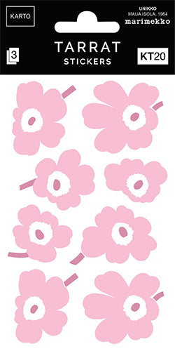 Tarra Marimekko - Unikko vaaleanpunainen