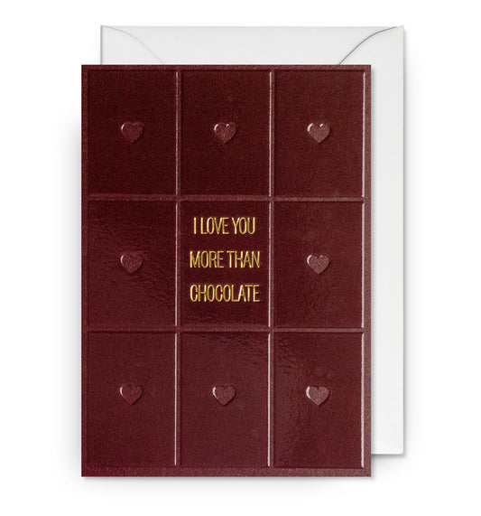 2-part card Lagom - Chocolate