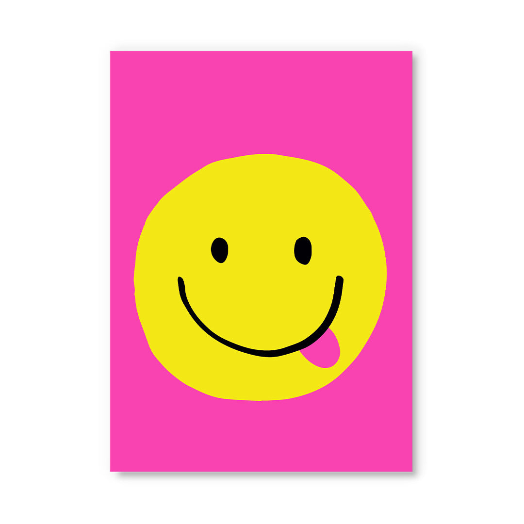 Postikortti Ohh Deer - Smiley Face