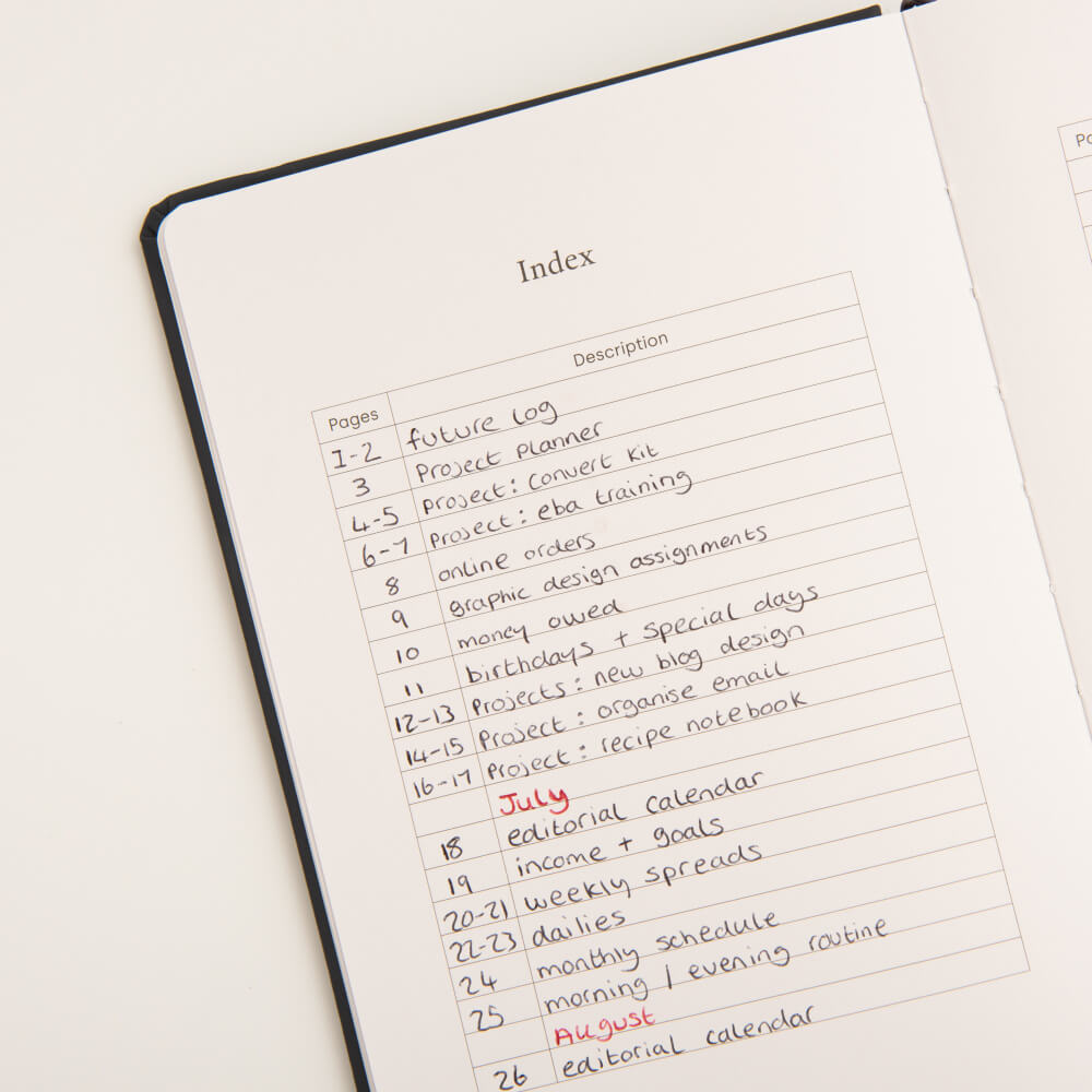 Dotted notebook A5 Yop & Tom - Moon & Stars, Blush Pink