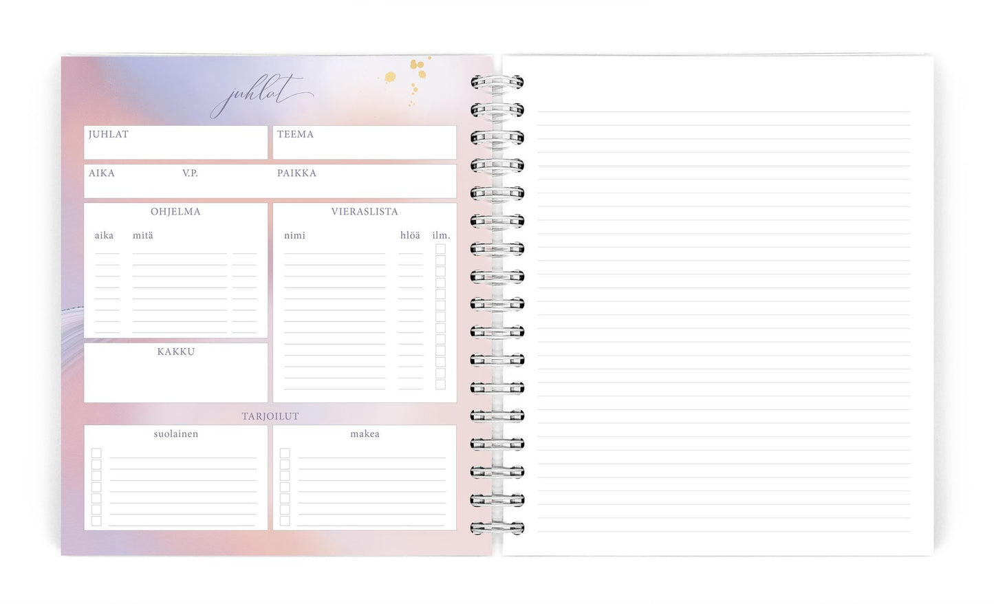 Weekly diary - Life Planner 2025