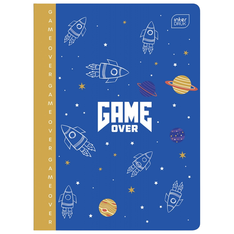 Notebook A5 Interdruk Game Over - Rocket
