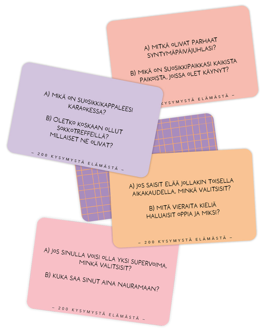 Discussion cards Putinki - 200 questions about life