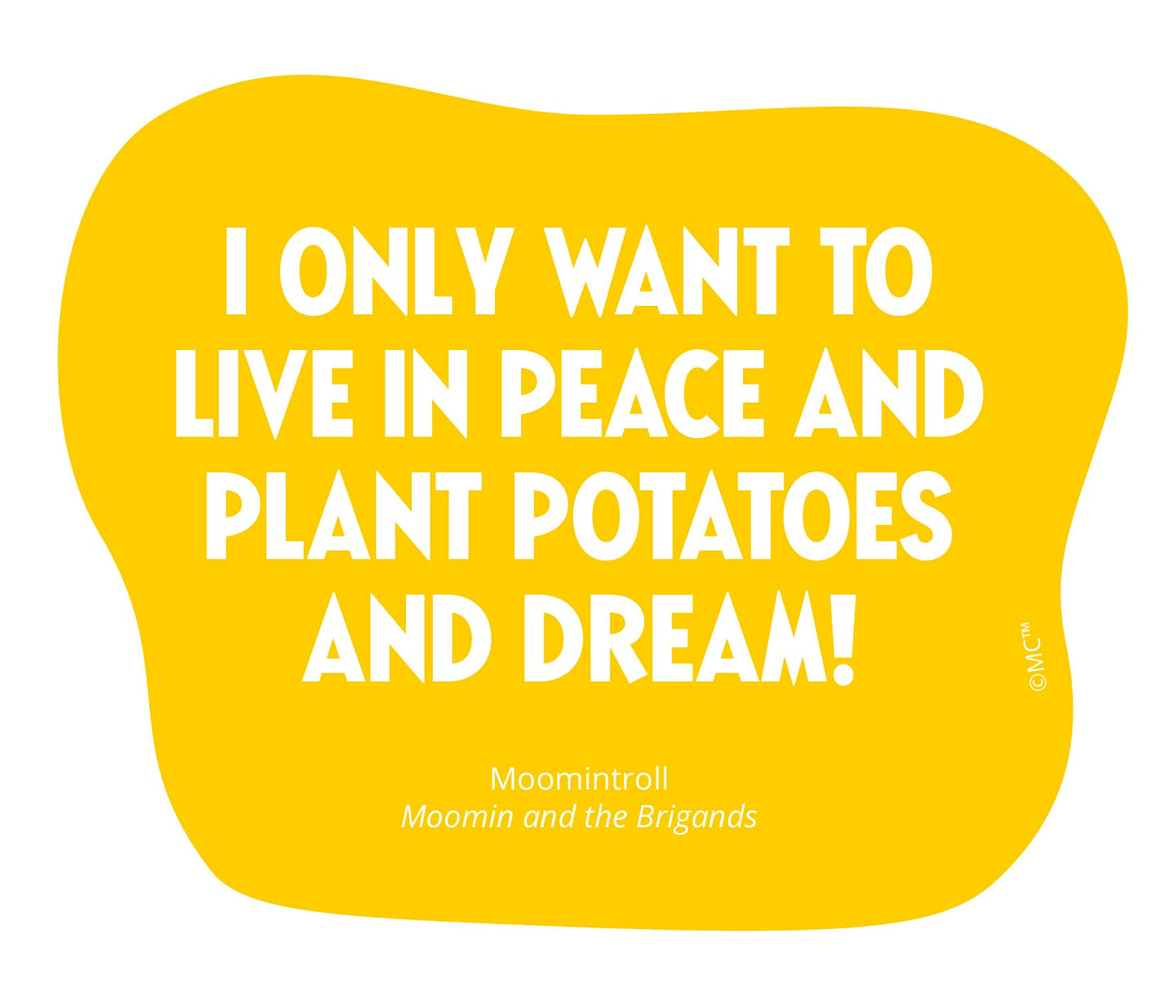 Vinyylitarra Putinki Muumi - Plant potatoes