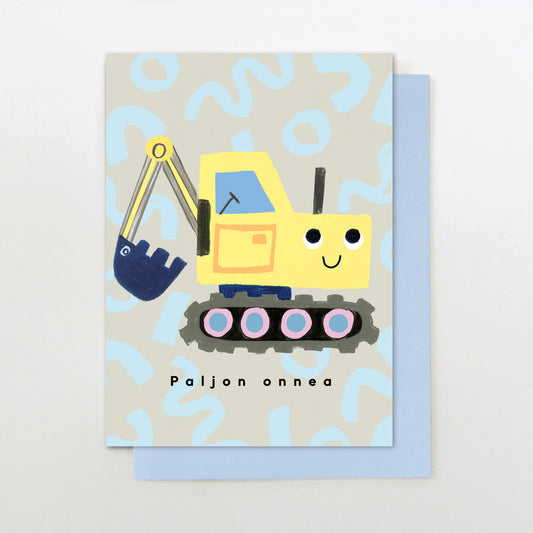 2-part card STC - Paljon onnea