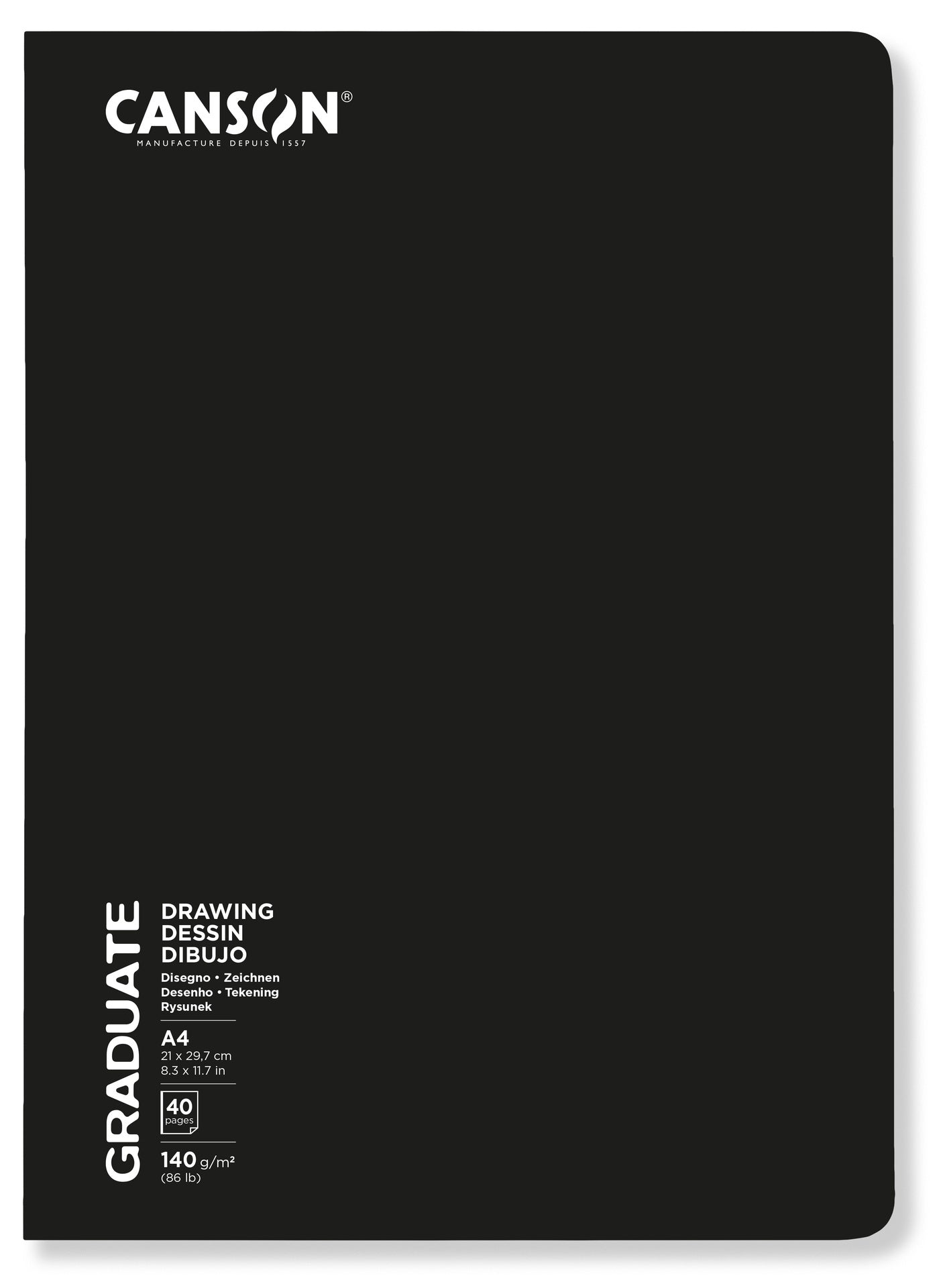 Paperback sketchbook Graduate - A4