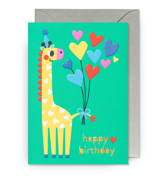 2-piece card Lagom - Giraffe