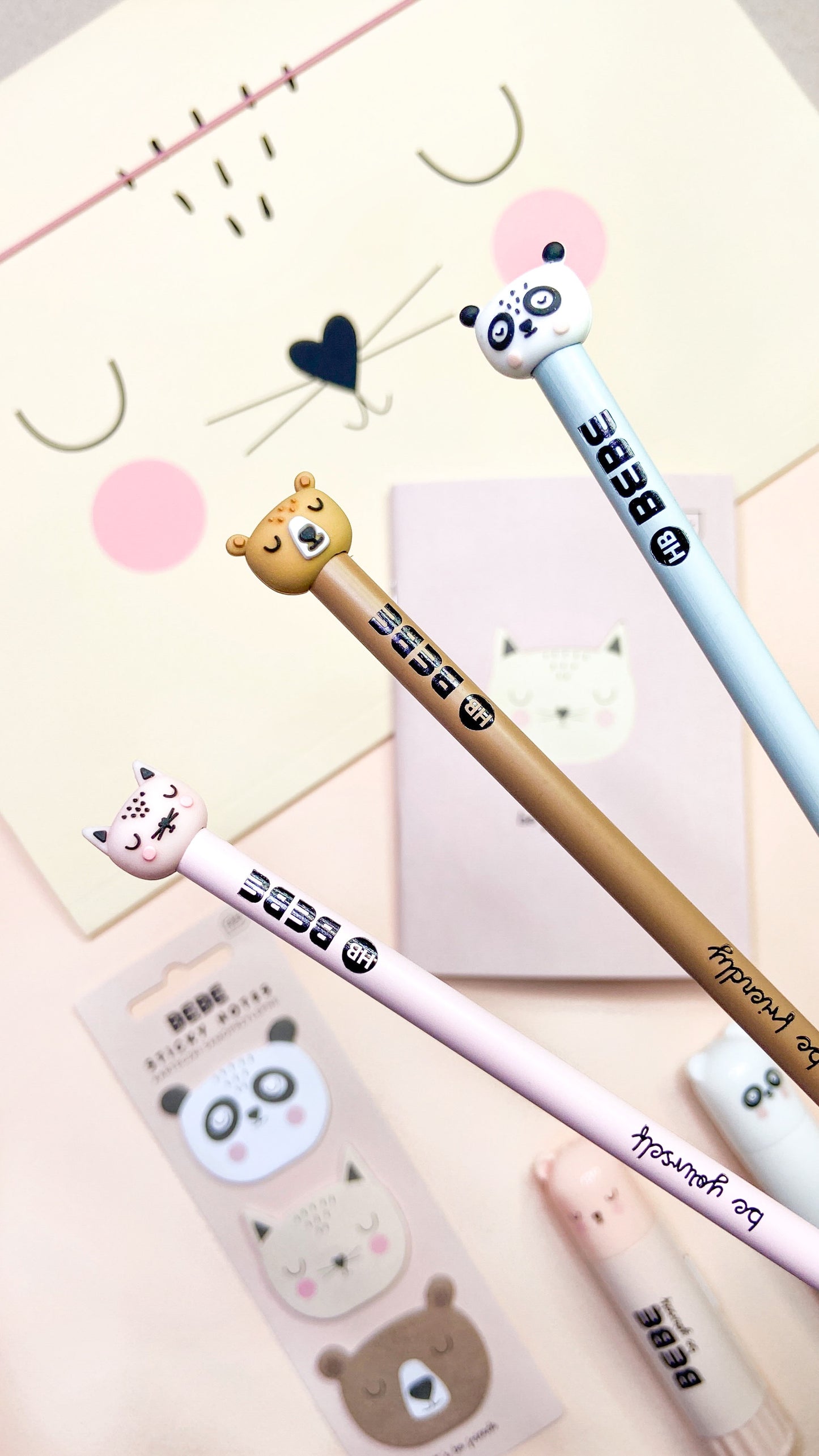 Pencil set 3 pcs Bebe - Cute