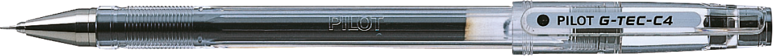 Gel pen Pilot - G-TEC-C4 ultrafine 0.2 black