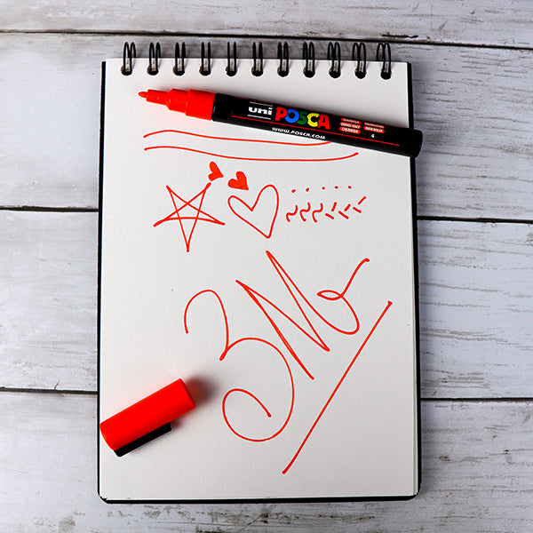 Markers POSCA Uni Marker 8 pcs PC-3M 0.9 -1.3mm - basic colors