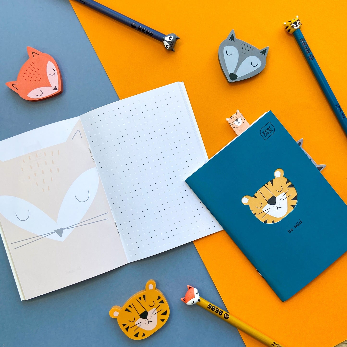 Pencil set 3 pcs Bebe - Wild