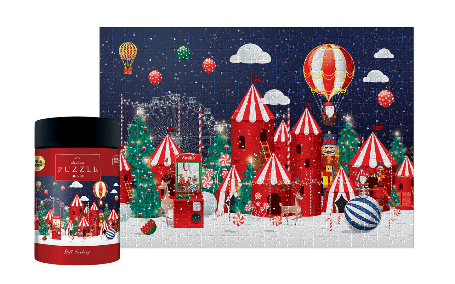 Puzzle Christmas Interdruk - Gift Factory