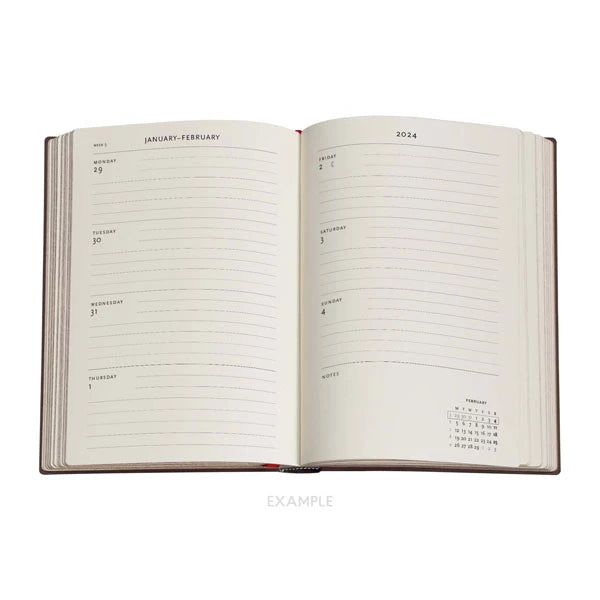 12 month calendar Paperblanks - Inkblot, Midi 2024