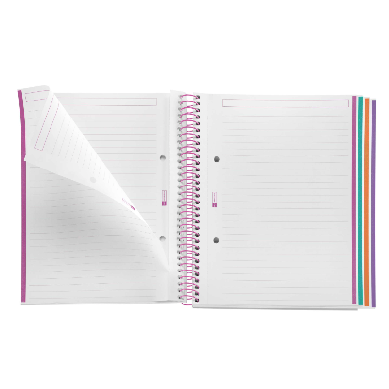 Notebook Apli - Stickers Happy Fruits, A5