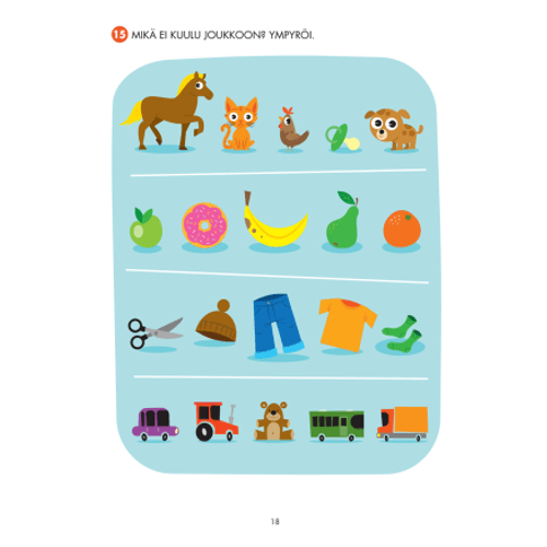 Pencil in hand - Activity Book 3-4 years