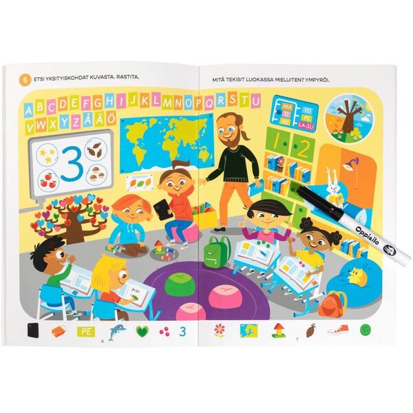 Wipeable Towards School Activity Book 6-7