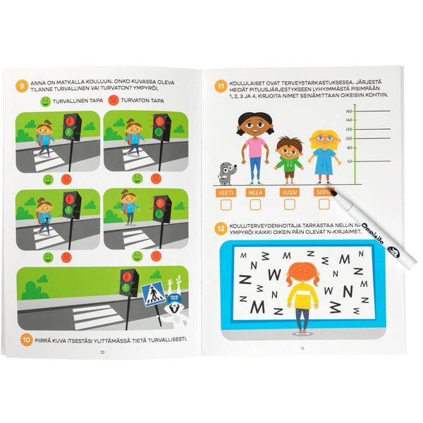 Wipeable Towards School Activity Book 6-7