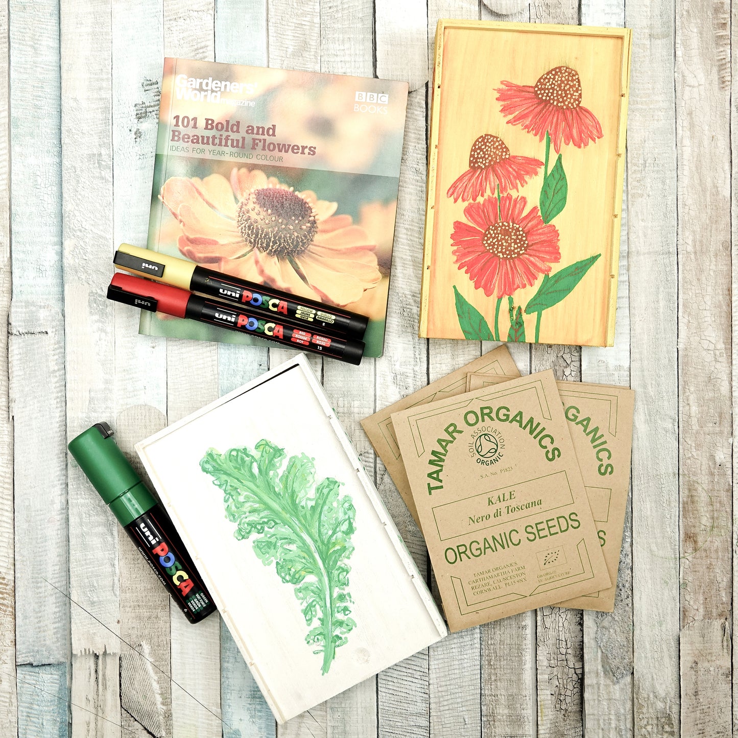 Paint markers 8 pcs Posca PC-5M - Pastel colors