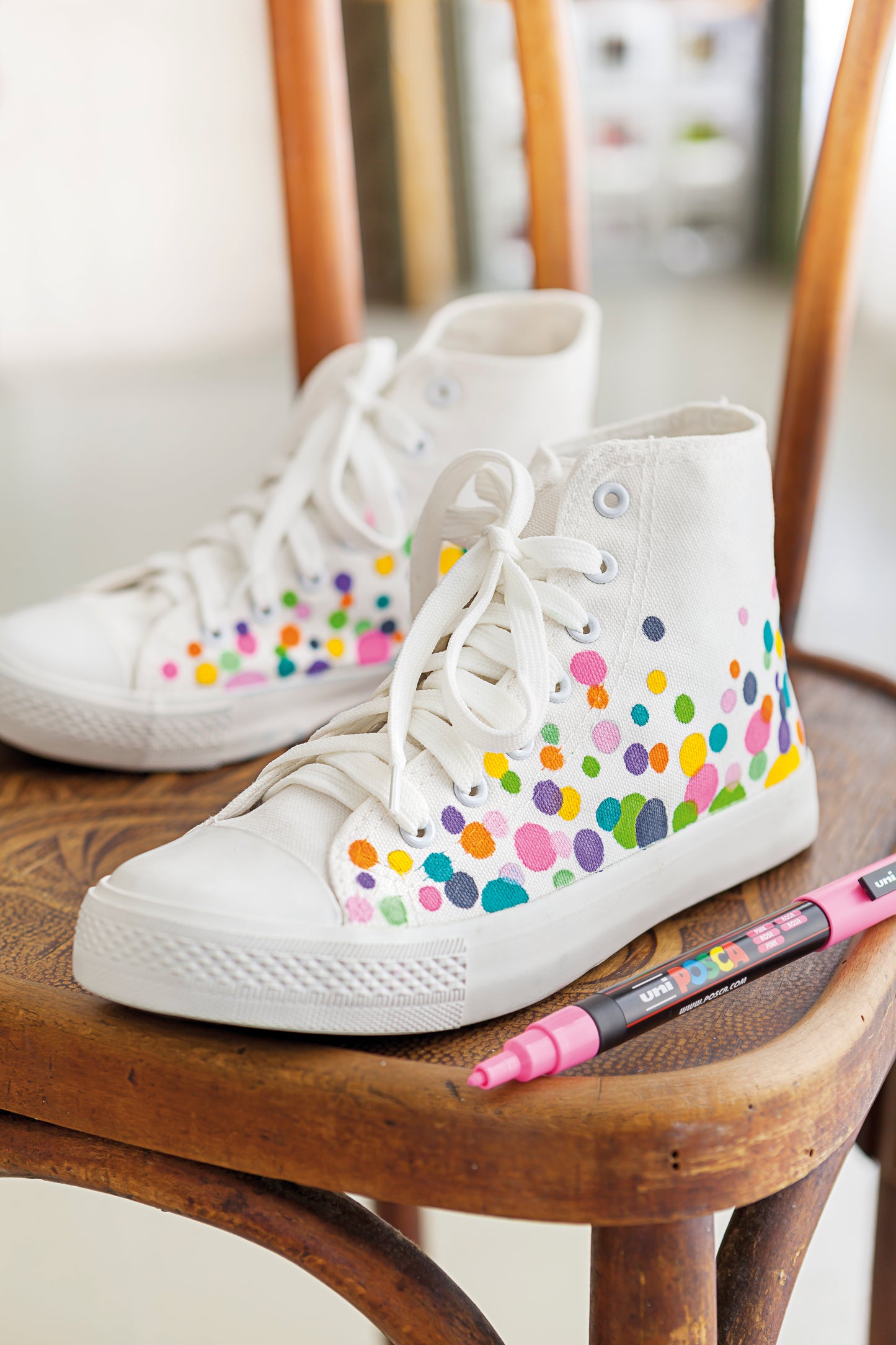 Paint markers 8 pcs Posca PC-5M - Pastel colors