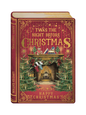 2-osainen joulukortti Storybook - The Night Before Christmas