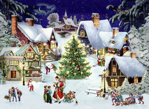 Christmas Calendar A4 - Village on The Hill