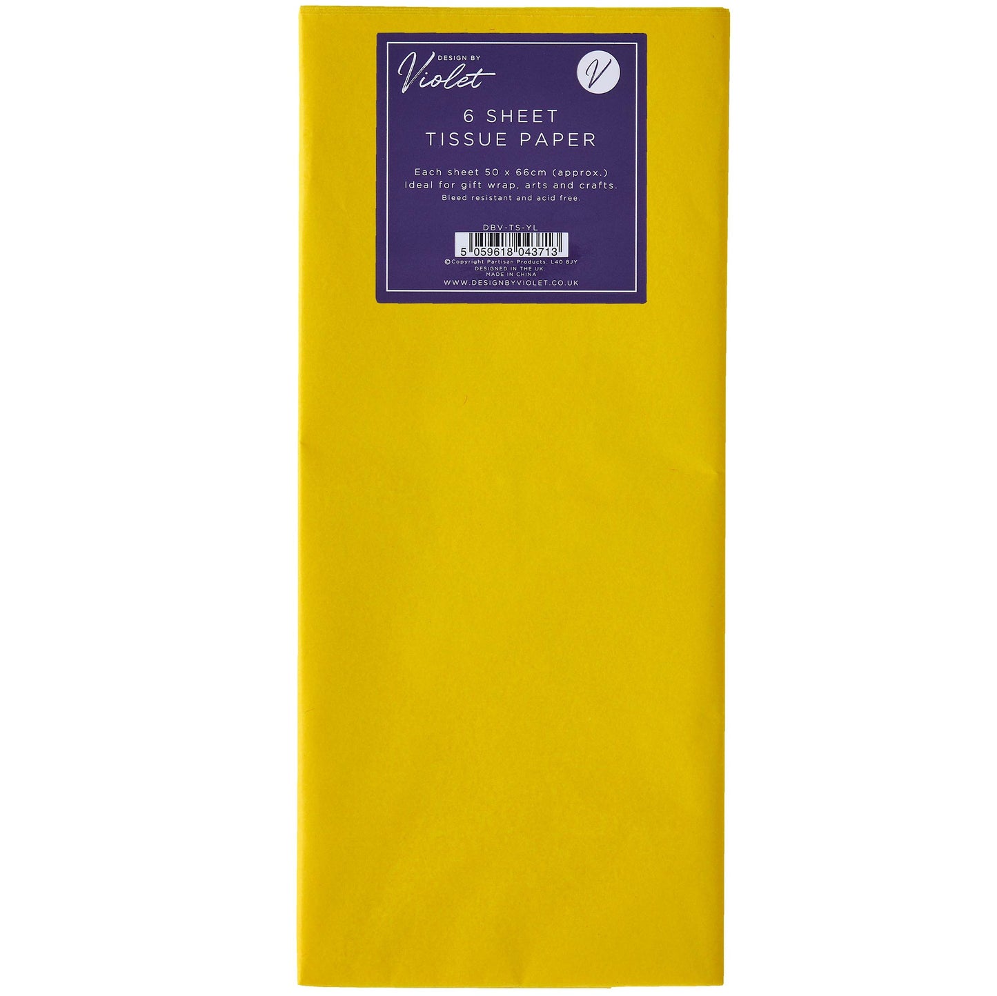 Tissue Paper Partisan - Yellow