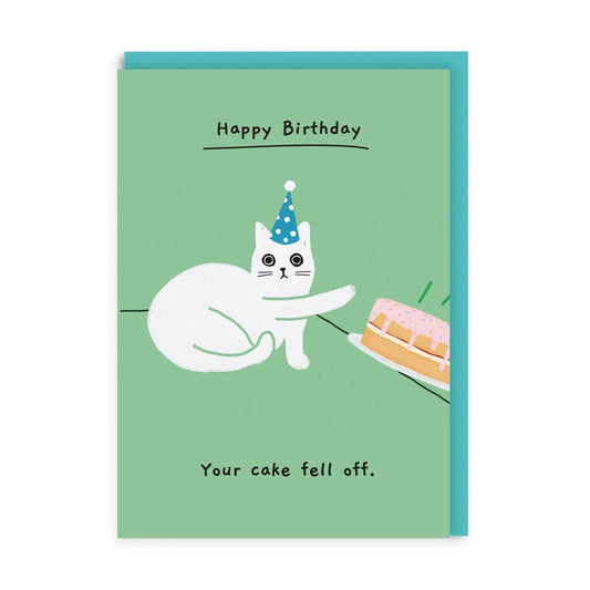 2-part card Ohh deer - Cake cat