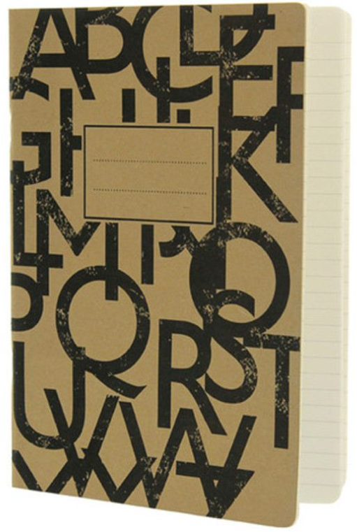 Set: A4 notebook and A6 notebook Go Stationery - Kraft