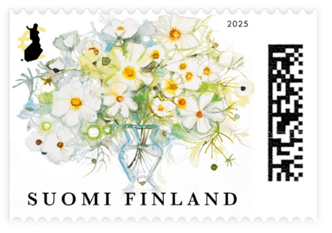 Kotimaan ikimerkki 5 kpl - Niityn Kukkaset