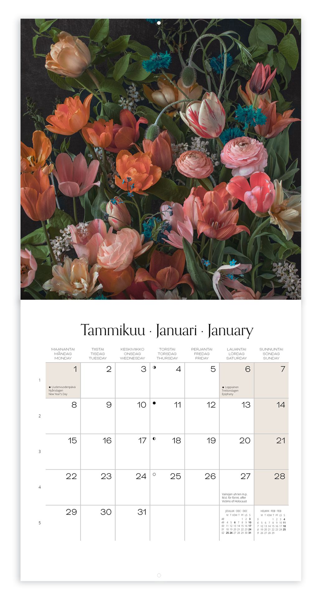 Small wall calendar - Kreetta Järvenpää 2024