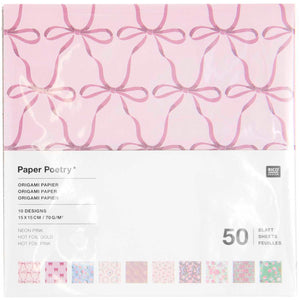 Origami paper Paper Poetry - La Vie en Rose