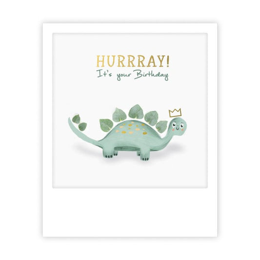 Postcard Pickmotion - Hooray dino