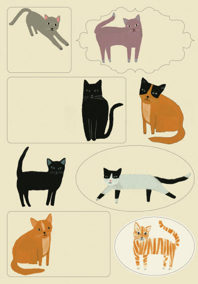 Stationery set Roger la Borde - Pretty Paws