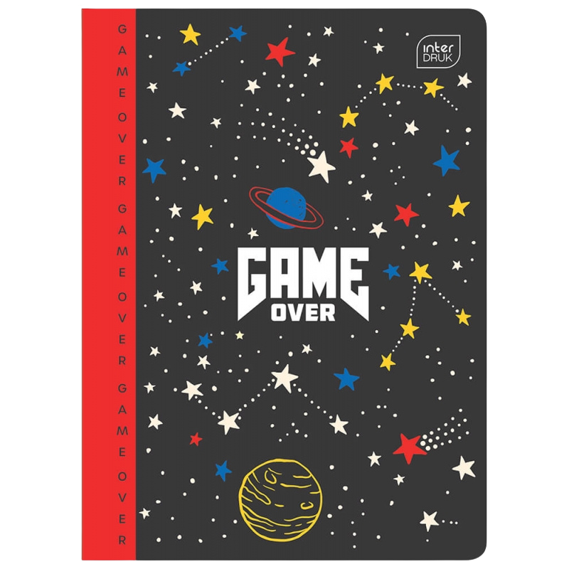 Notebook A5 Interdruk Game Over - Space