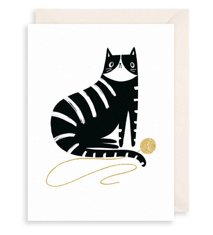2-osainen kortti The Art File - Tiny but Mighty, Kissa