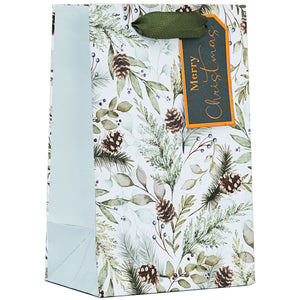 Gift bag Partisan - Winter Leaves S